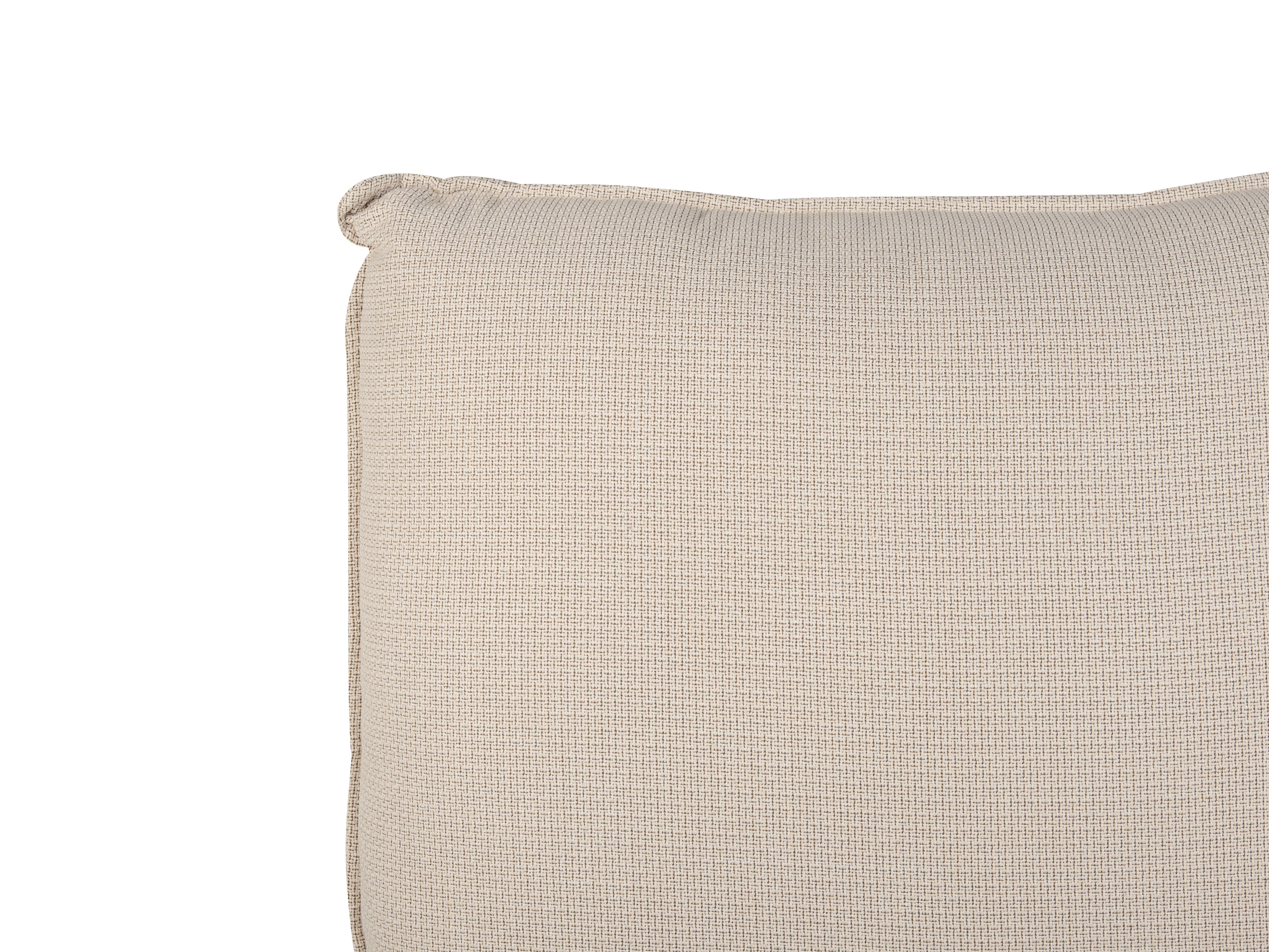 Wasserbett Stoff VINAY 160 x 200 cm Beige_881092