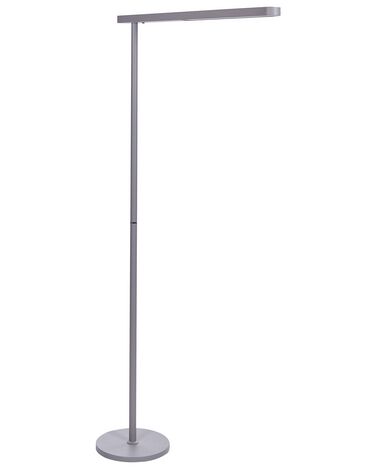 Stehlampe LED Metall silber 186 cm rechteckig PERSEUS