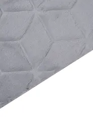 Faux Fur Rug THATTA Grey 160 x 230 cm_858682