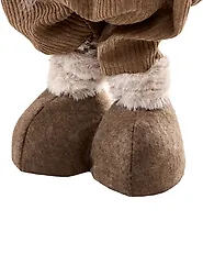 Set of 3 Christmas Decorations KOSKENKORVA 70/58-80/80-104 cm Gnome Brown_1174196