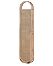 3 Panel Room Divider CORTONA 118 cm 180 cm Light Brown_866382