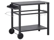 Carrello portavivande da giardino STALETTI Nero Metallo_931760