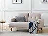 Sofa 2 Seater TUVE Fabric Taupe