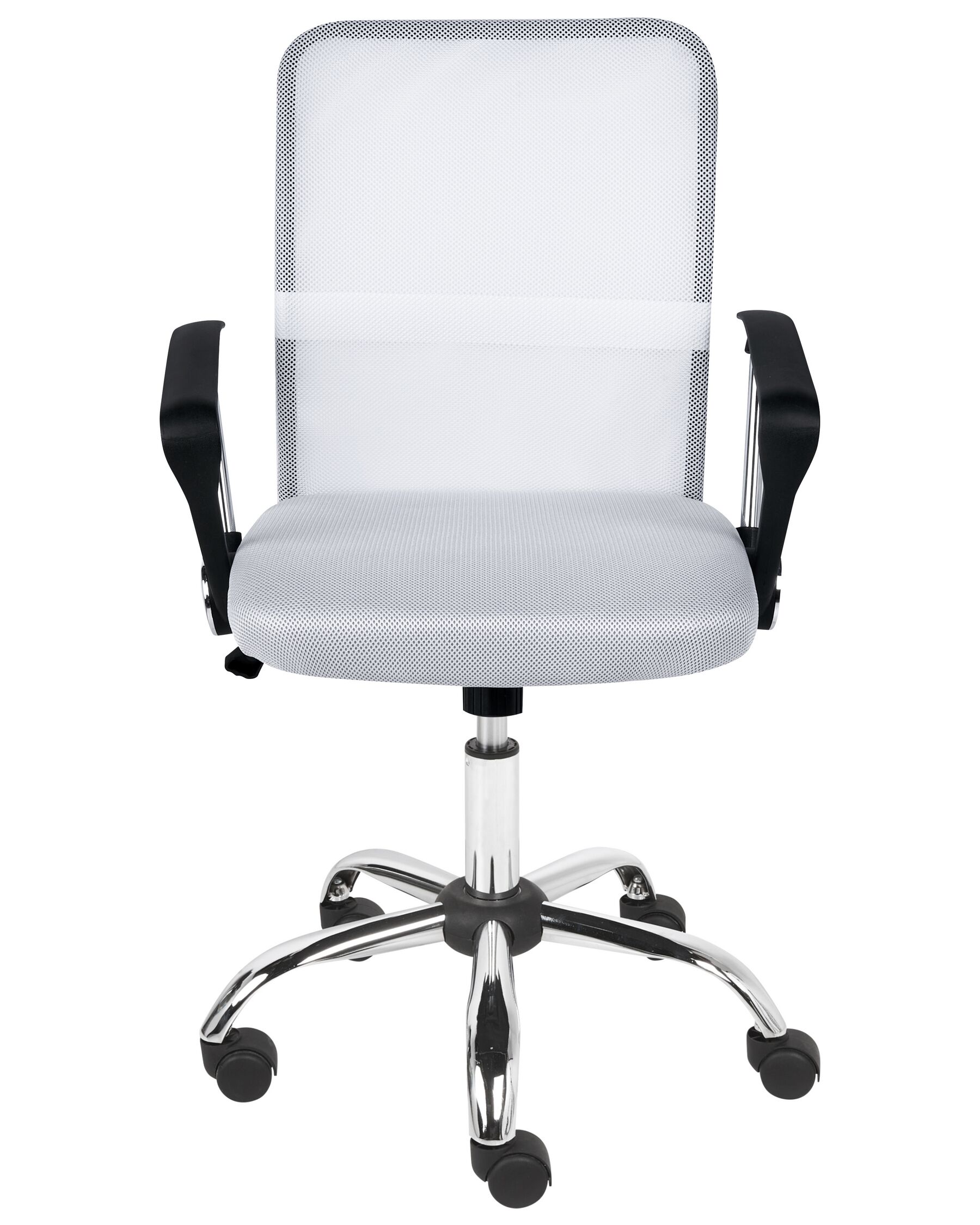 Krzesło biurowe regulowane złamana biel BEST_920087