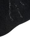 Vloerkleed wol zwart 100 x 160 cm BAGHEERA_874861