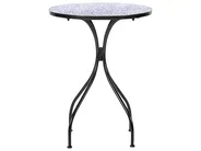 Bistro Table CAMPRENA 60 cm 60 cm Metal Black_919835