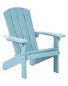 Chaise de jardin pour enfants bleu clair ADIRONDACK_918282