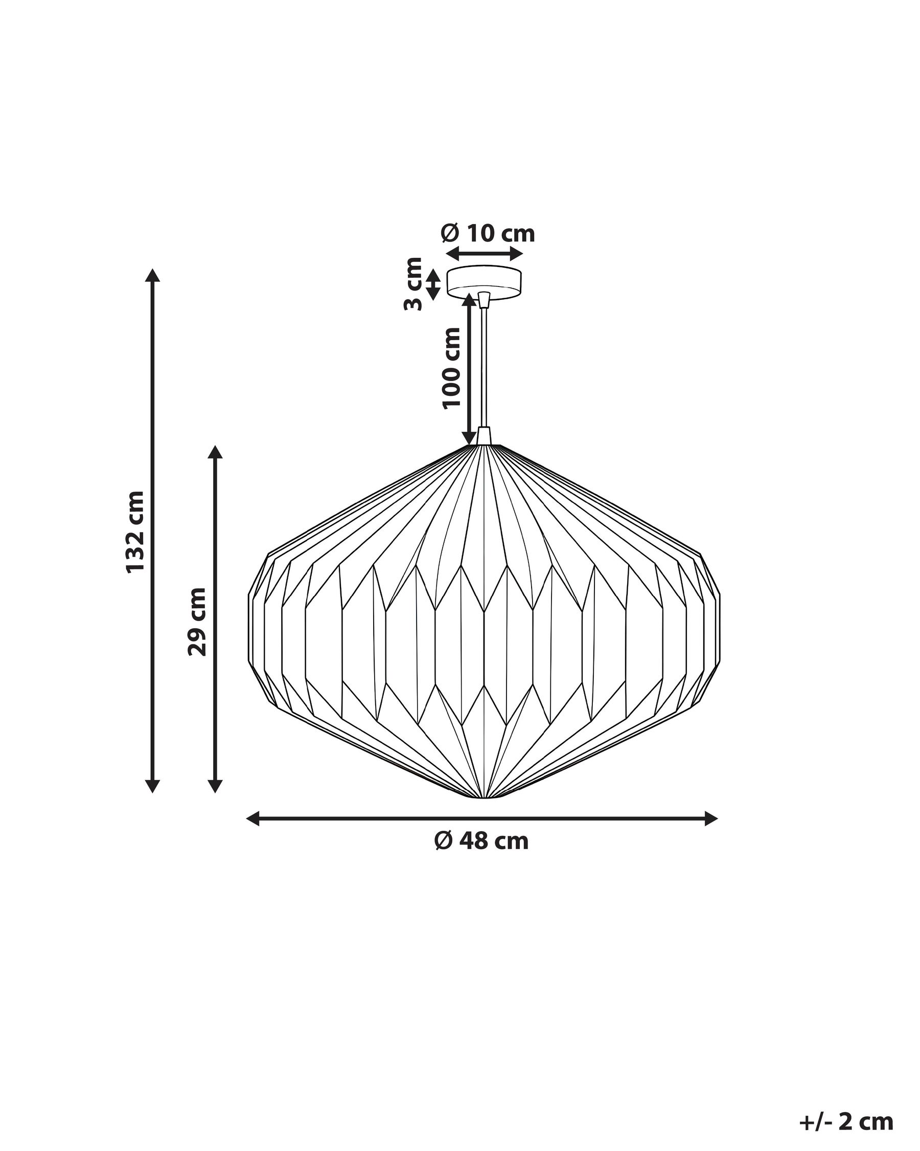 Pendant Lamp VISMAN Cotton Beige_1044206