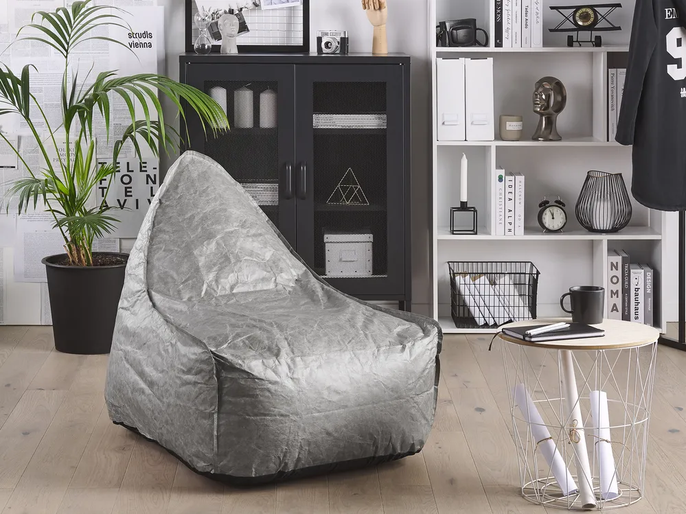 Poltrona sacco 200 L DROP 63 cm 75 cm Grigio chiaro_1078499