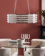 Lampa wisząca CAVONE Kryształ Srebrny_1153719