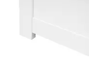 Bett mit Schubladen ohne Kopfteil BRUX Weiß 140 x 200 cm_1021423
