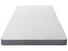 	Colchón de poliéster blanco con funda extraíble 90 x 200 cm PICCOLO_708456