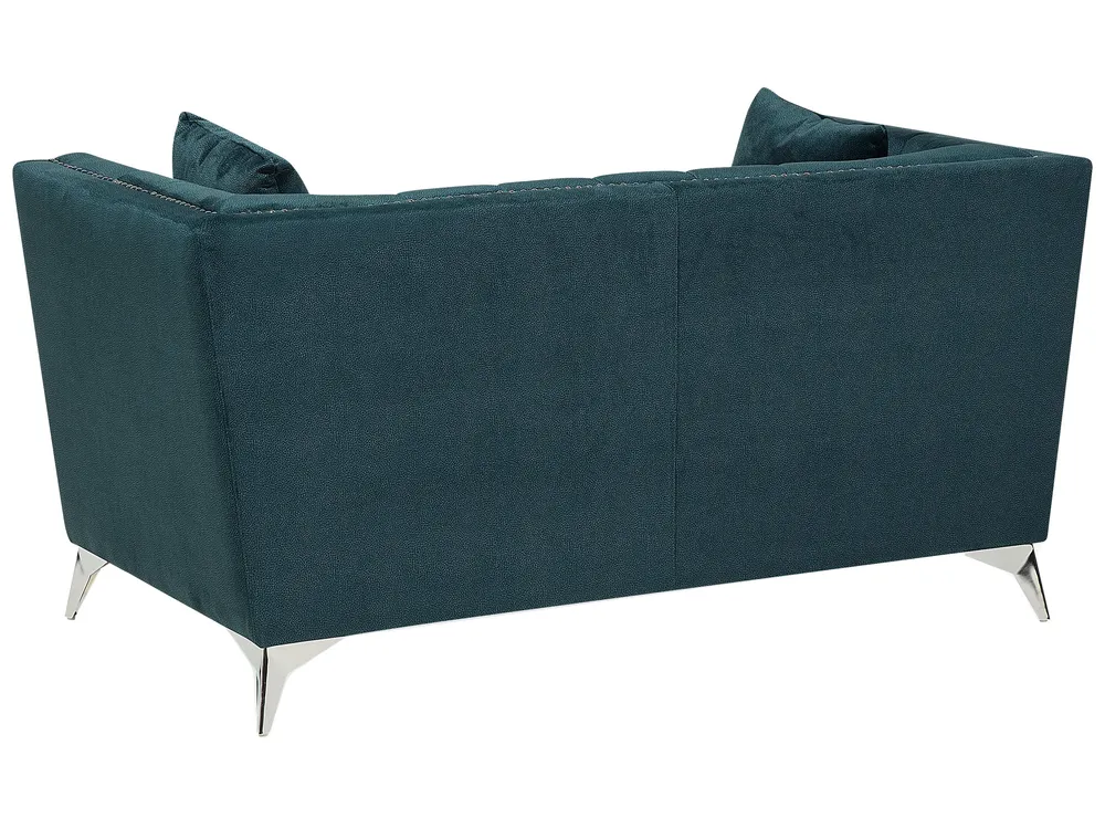 Sofa 2 Seater GAULA Velvet Teal_706286