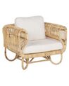 Rattan Armchair Beige DOLCEDO_796824