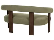 Komplet wypoczynkowy ILBRO Boucle Zielony/ ciemny brąz_984944