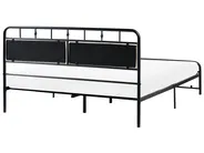 Bed Metal BREUILLET 160 x 200 cm Black_1033488