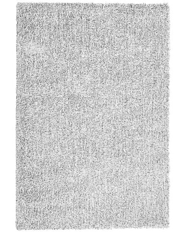 Szürke hosszú szálú szőnyeg 140 x 200 cm DEMRE