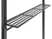 Gazebo NARO 240 cm 148 cm Metal Grey_851686