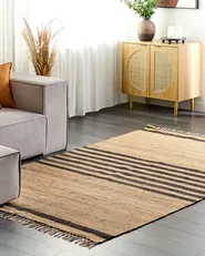 Rug ERICEK Beige 160 x 230 cm Jute_885173