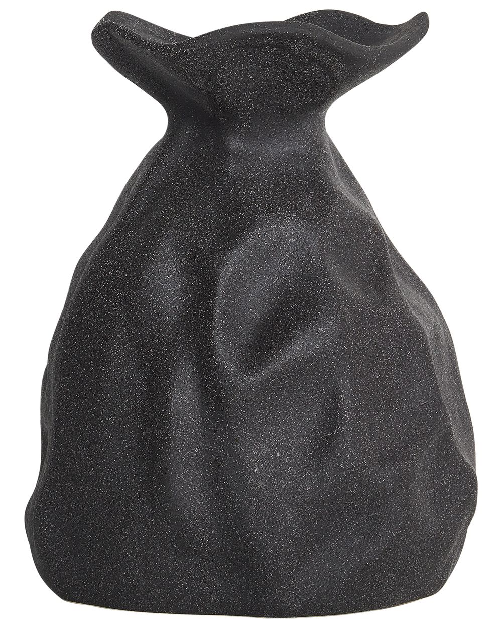 Flower Vase COONTAIL 31 cm Stoneware Black