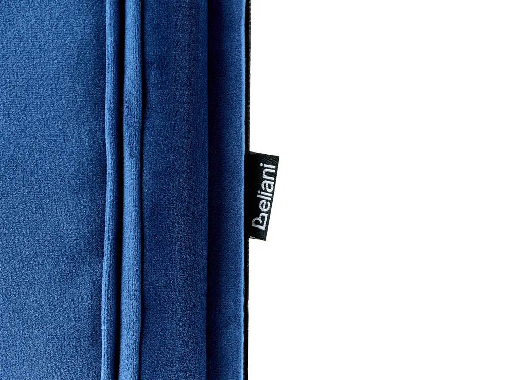 Letto estraibile Velluto MONTARGIS 90 x 200 cm Blu marino_827019