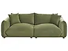 Sofa 3 Seater LUVOS Velvet Green