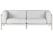 Garden Lounge Set with Table 4 Seater FERRETTI Light Beige_931525