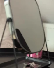 Makeup Mirror CORREZE Black_1039197