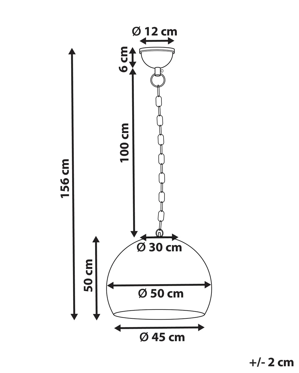 Lampadario HARANGI Metallo Ottone_867825