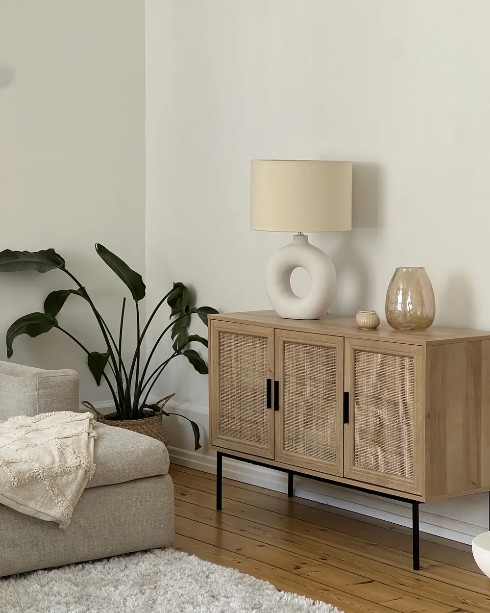 Table Lamp VENTA Ceramic White_933594