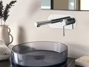rubinetto miscelatore da parete per lavabo CLAVIJO Ottone Argento_986817
