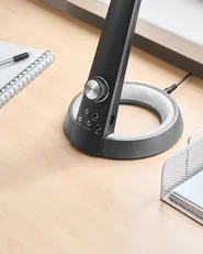 Lampada da scrivania a LED CANOPUS con porta USB Nero_1018932