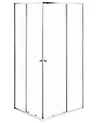 Shower Enclosure HUAPI 900 x 900 x 1900 mm Silver