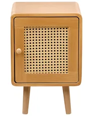 Bedside Table LEFROY Light Brown_975641