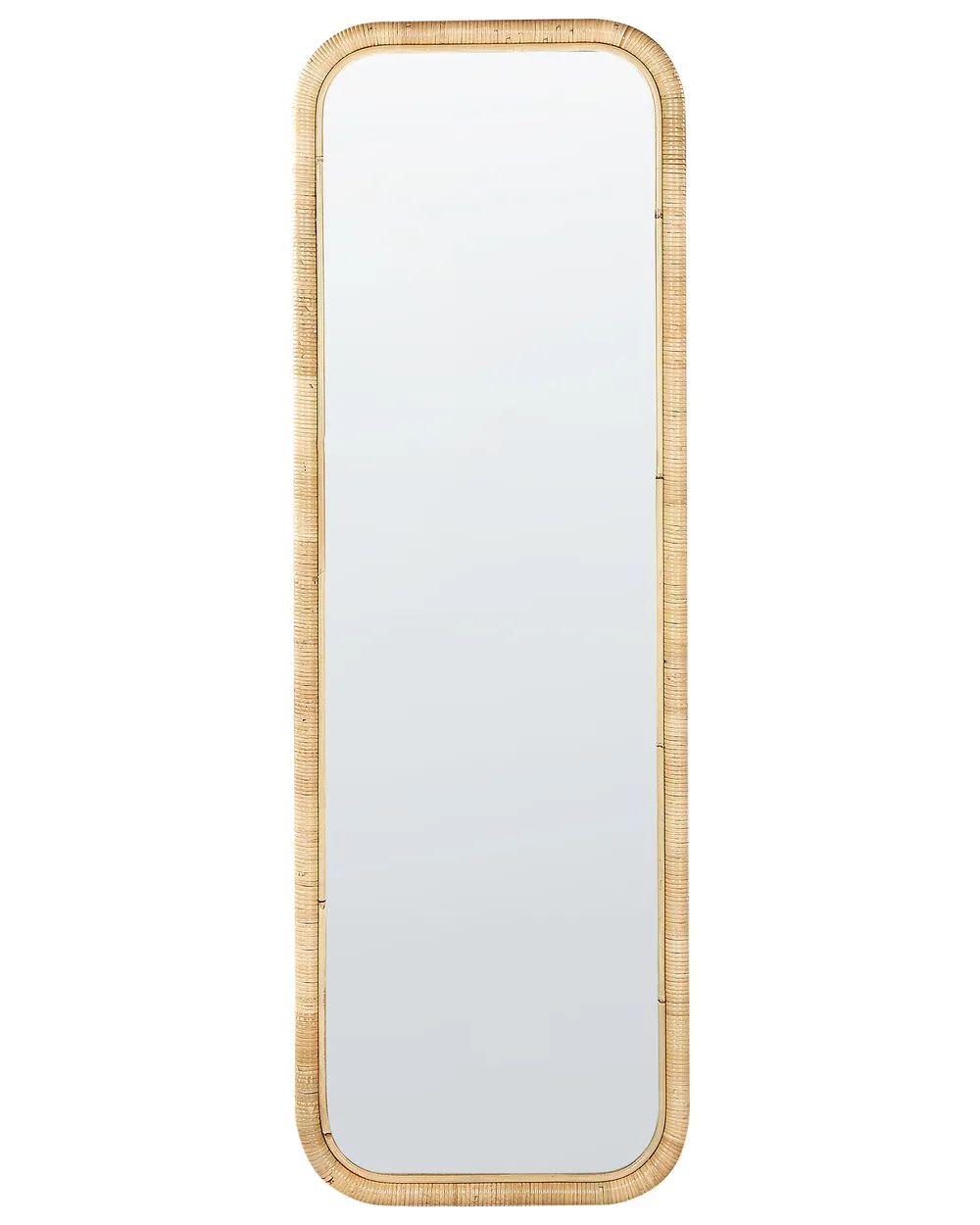 Standing Mirror MALANGE 150 cm Rattan Natural_938887