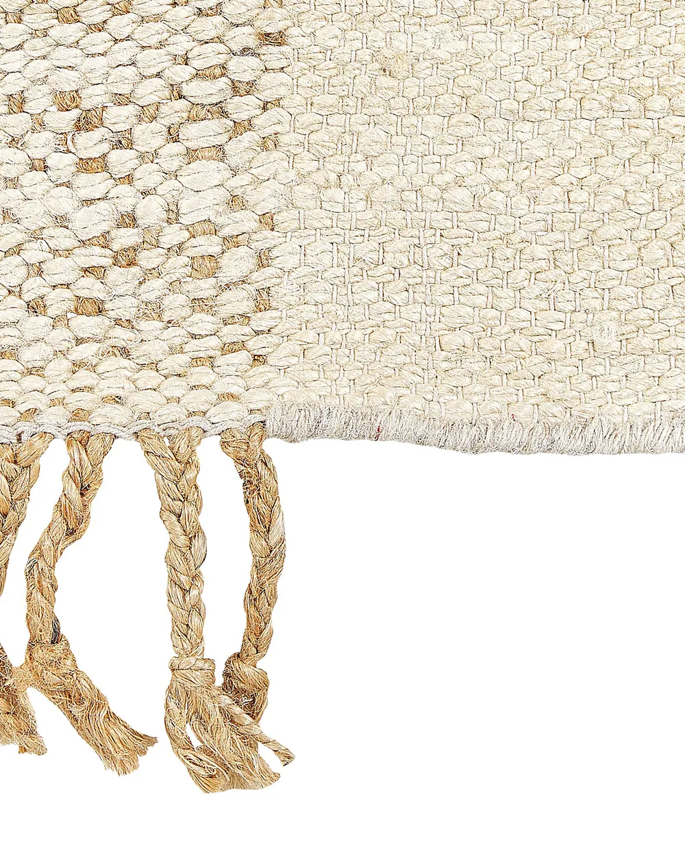 Tappeto HAMZALAR Beige 160 x 230 cm Iuta_847659