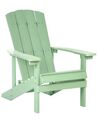 Cadeira de jardim verde clara ADIRONDACK_918261