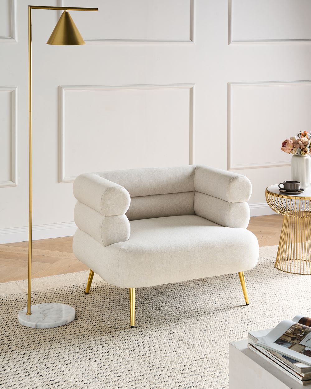 Fåtölj BOVIK Off-White