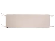Garden Bench with Cushion MARLBORO 180 cm Acacia Wood Beige_1119118