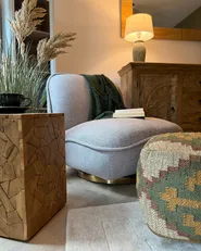 Pouffe SARON Jute Multicolour_1163751