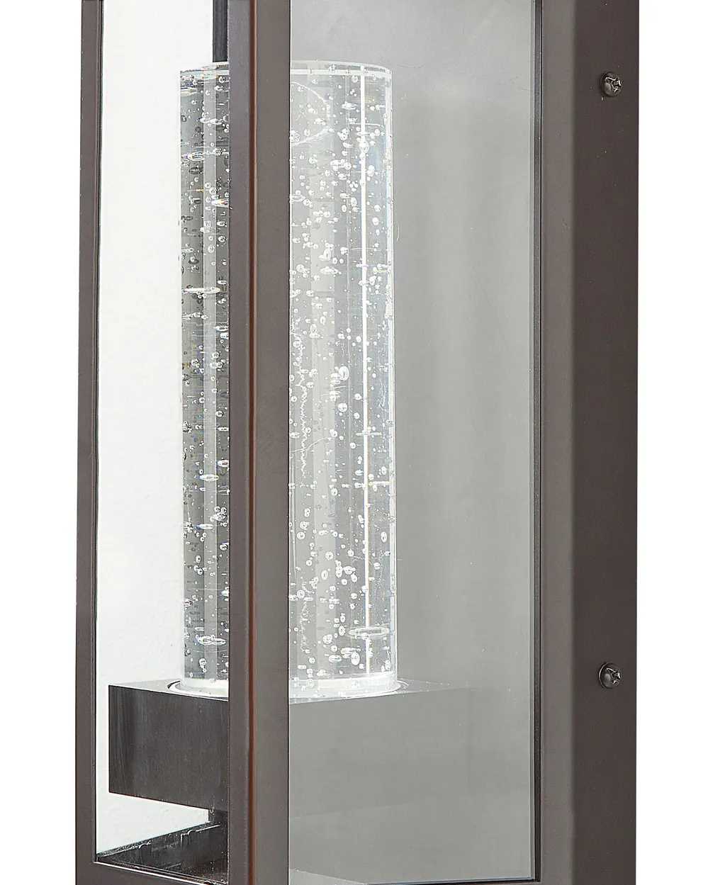 Outdoor LED Wall Light FRUID with Motion Sensor Brown_870442
