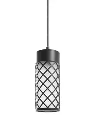 Set di 2 lampade a sospensione da esterno RASKA Metallo Nero_1108191