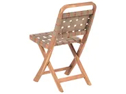 Bistro Set Folding CALCIANO Certified Acacia Wood Brown_986023