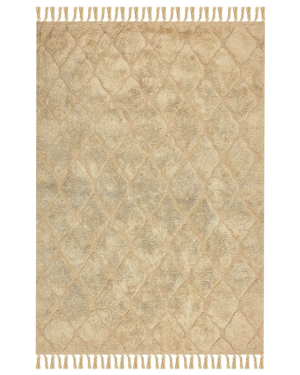 Rug SANLIURFA Beige 160 x 230 cm Cotton_848844