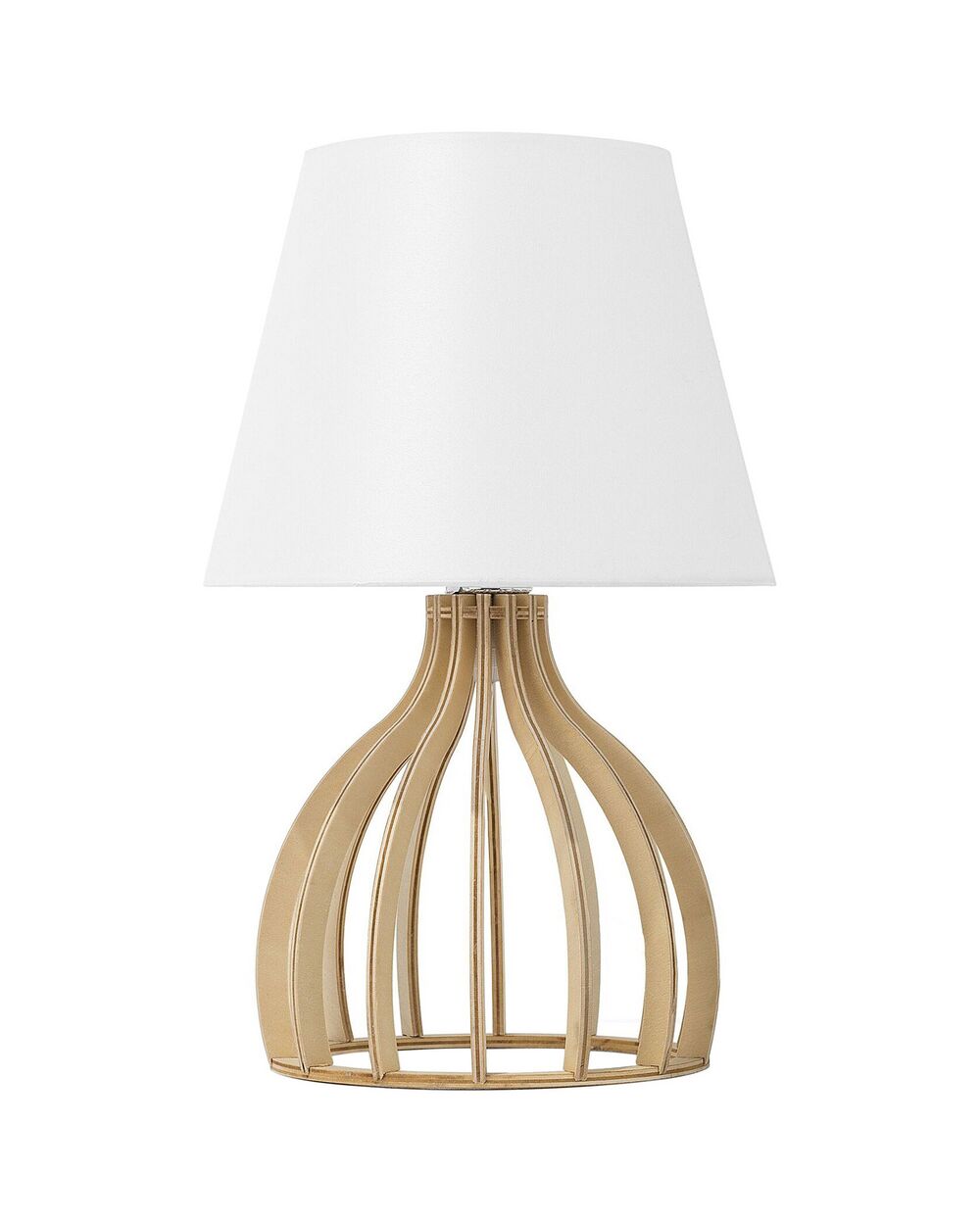 Bordlampe AGUEDA Brun/hvid