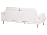 Sofa 3 Seater KILDAL Fabric Light Beige_1058494