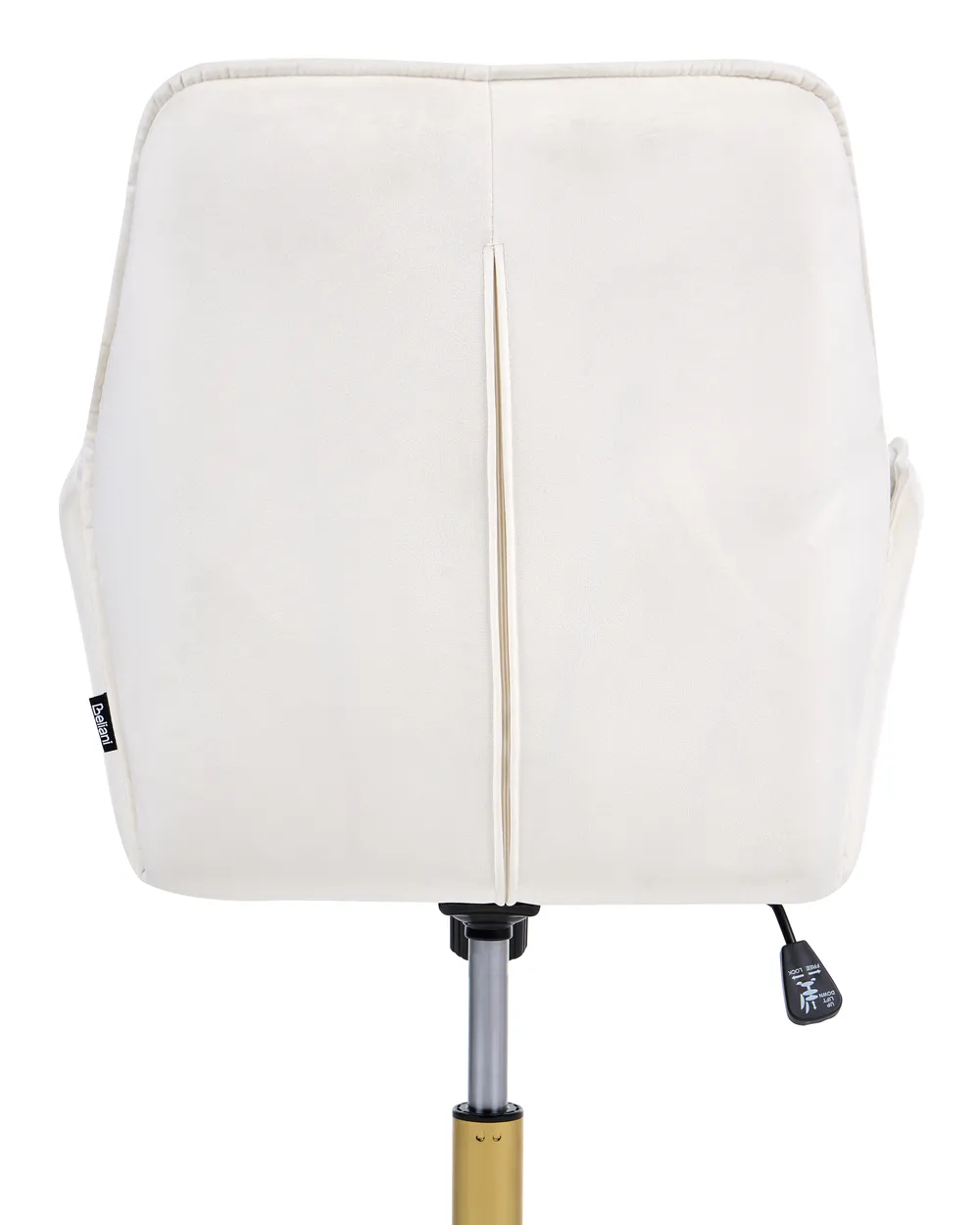 Desk Chair CELARA Velvet White_1084781