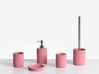 5-Piece Bathroom Accessories Set CAMANA Pink