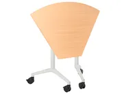 Foldable Corner Desk Module CAVI 90 cm 64 cm Brown_1030815