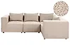 Modular Corner Sofa 4 Seater AXEBO Boucle Beige Left Hand